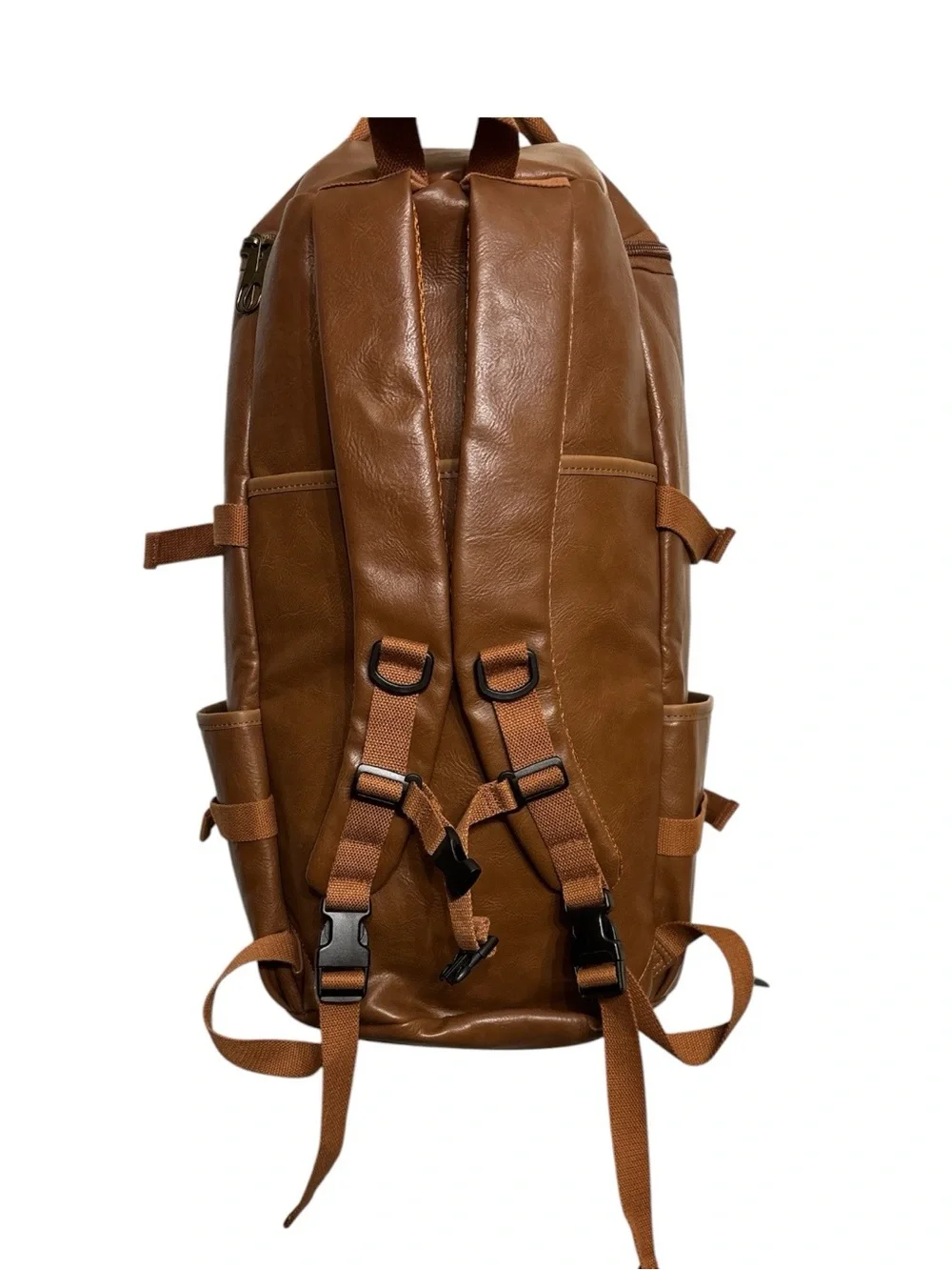 BAOSHA Brown Convertible Duffel Backpack Weekender Travel Bag 3 Way